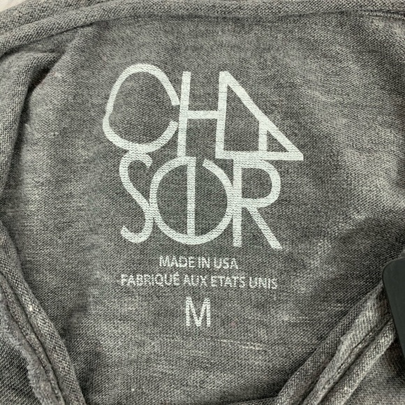 Chaser NWT Gray USA Shirttail Tank Medium - Picture 9 of 12